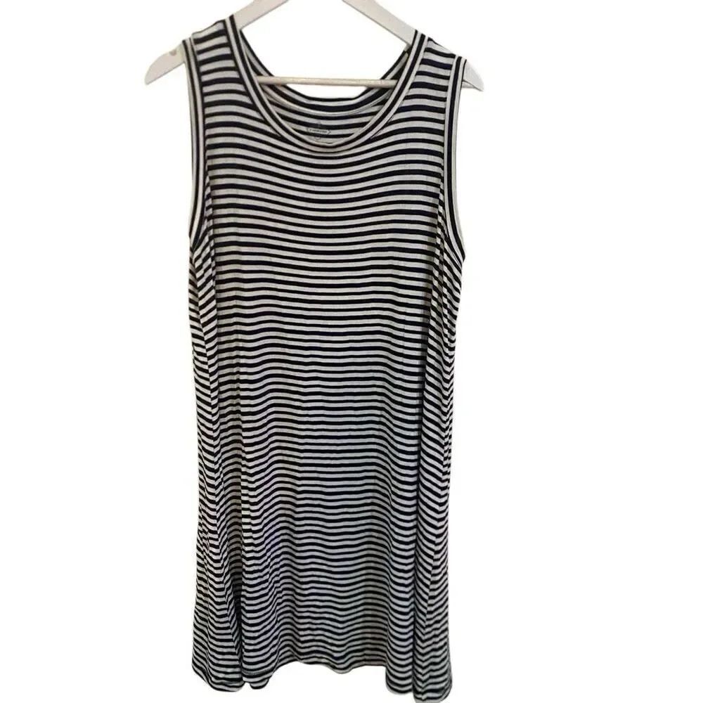 St. John’s Bay XXL tank dress stripes